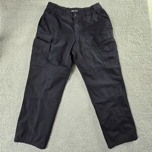 511 Tactical Pants TDU Ripstop Cargo Pants Mens XL 36X31 Black Performance‎